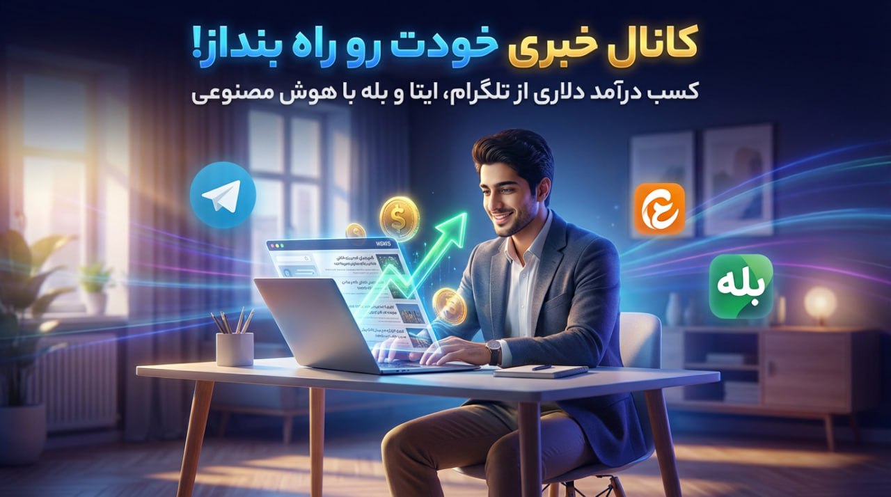 خودکار کردن کانال تلگرام